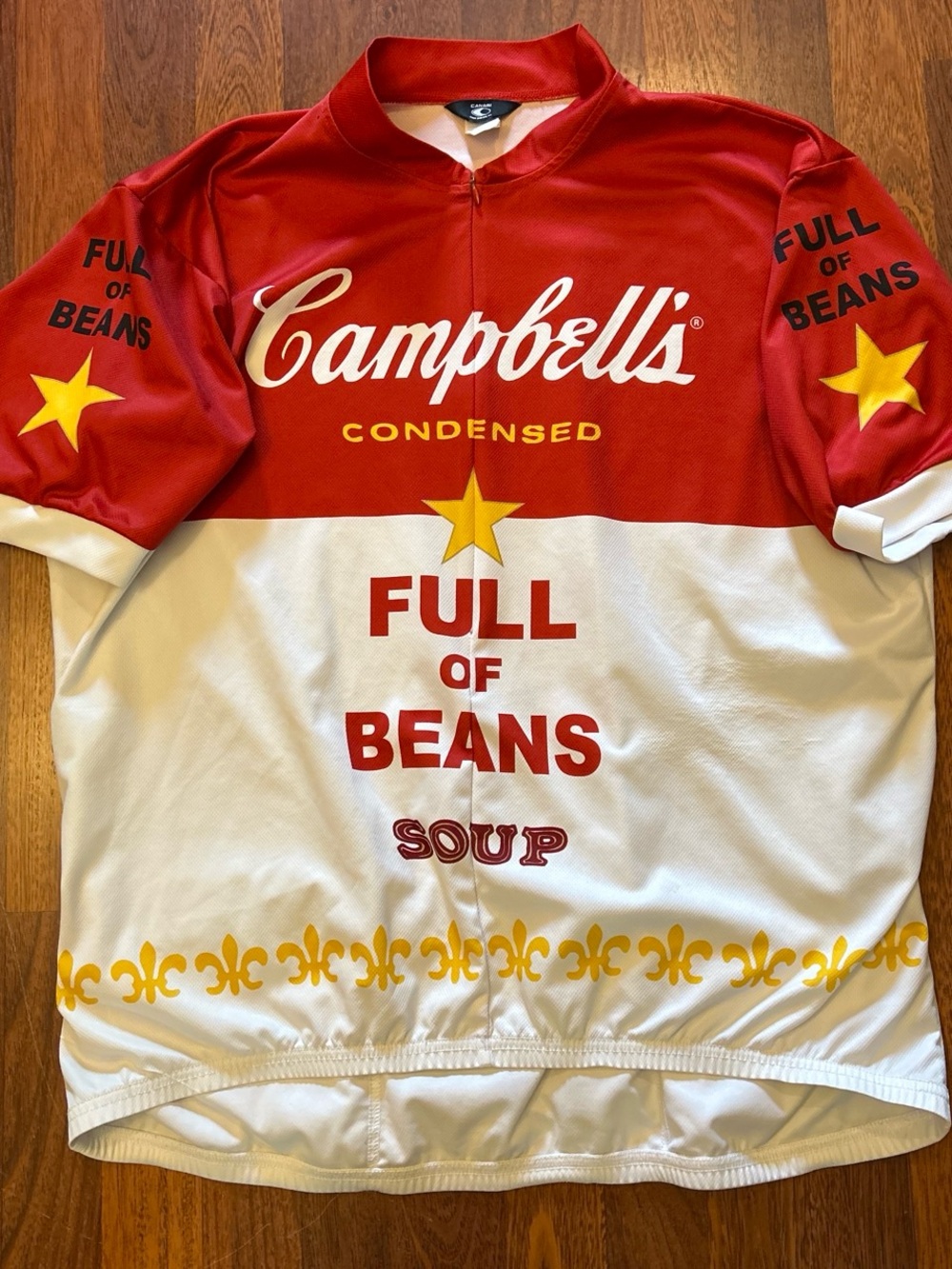 Campbell's Soup Full Of Beans Cycling Jersey Colorblock Canari XXL